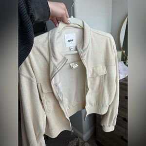 Cream Arie cropped jacket!